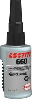 montážní lepidlo Loctite 660 Quick Metal 50 ml
