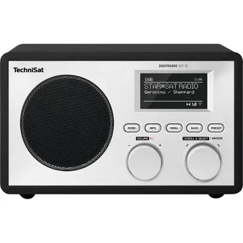 Radiopřijímač Technisat DigitRadio 301 IR černé/stříbrné