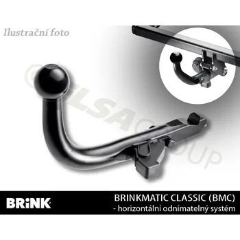 Tažné zařízení Tažné zařízení Daihatsu Sirion 2005-2010 , odnímatelný BMC, BRINK