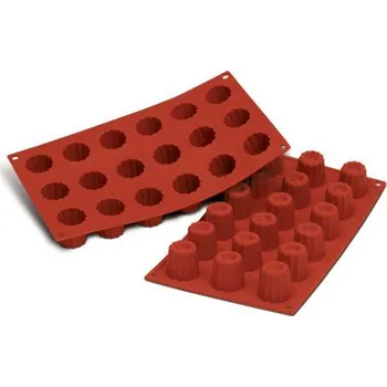 Nádoba na pečení Forma silikonová (18ks smal bordelais) prům.3,5cm, v.3,5cm