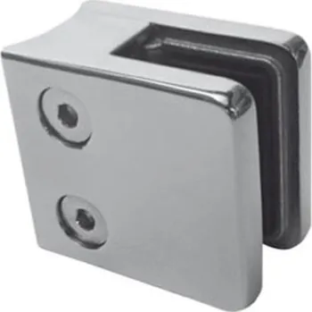 Držák skla ZAMAK, POLISH, D42,4x2/45x45mm