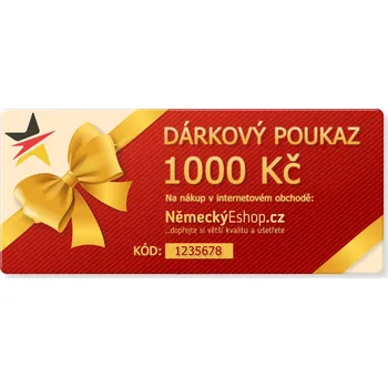 Dárkový potravinový koš DÁRKOVÝ POUKAZ V HODNOTĚ 1000,- Kč - originál z Německa