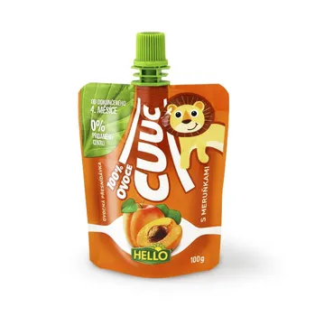 Hello Cuuc 100% s meruňkami 100 g
