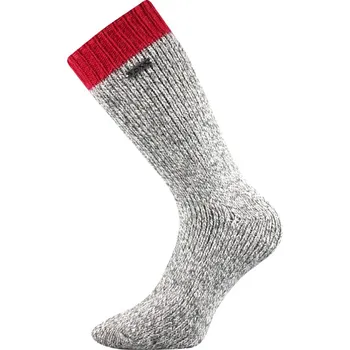 Pánské termo ponožky VoXX Haumea tmavě červená