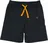 Fox Lightweight Jogger Shorts Black Orange, M