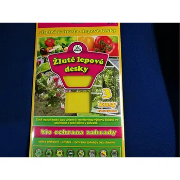 Pesticid BIOM s.r.o. LEPOVÉ DESKY ŽLUTÉ 3 ks - mšice