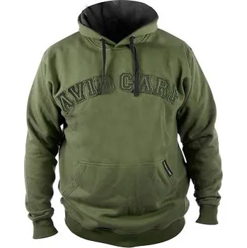 Rybářské oblečení Avid Carp mikina Green Hoodie Velikost: L