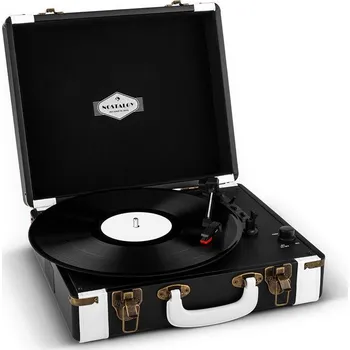 Gramofon Auna Jerry Lee černý/bíly