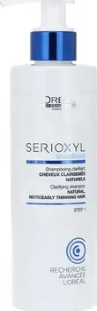 Šampon L'Oréal Professionnel Serioxyl Clarifying šampon pro přírodní řídnoucí vlasy 250 ml