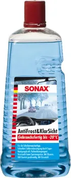 Směs do ostřikovače SONAX Zimní kapalina do ostřikovačů -20°C 2 l