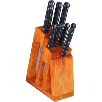 Kuchyňský nůž KDS Trend 2739 blok 8 ks nožů, buk + vidlice