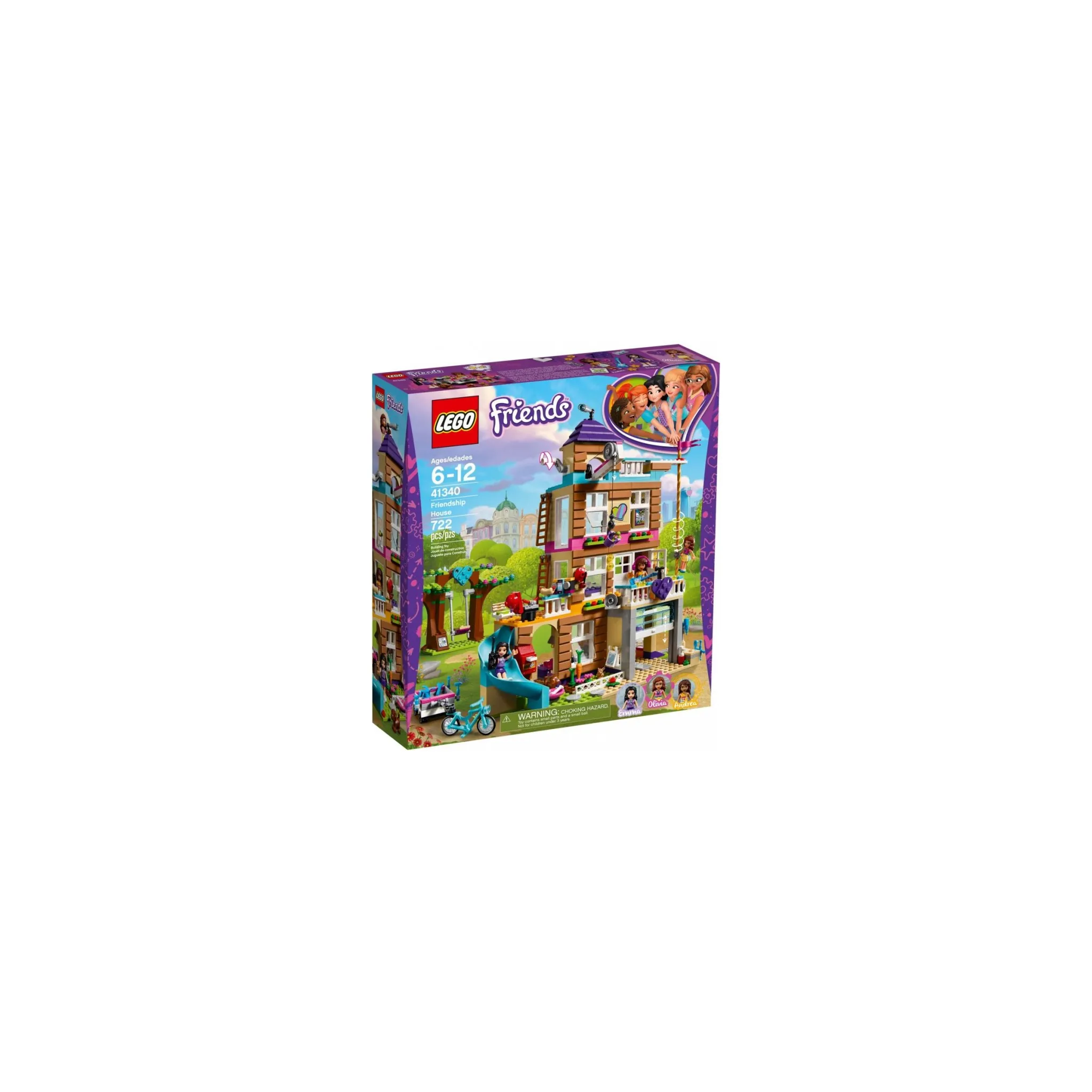foto Stavebnice LEGO LEGO Friends 41340 Dům přátelství