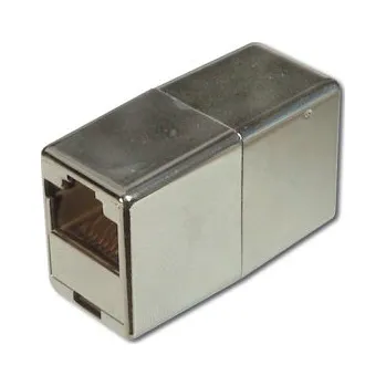 Konektor Digitus spojka RJ-45 stíněná CAT5e , zlacené kontakty