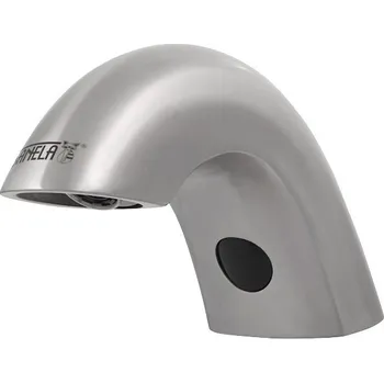 Vodovodní baterie SLU 46 - Automatická umyvadlová nerezová baterie s elektronikou ALS pro teplou a studenou vodu, 24 V DC 03460