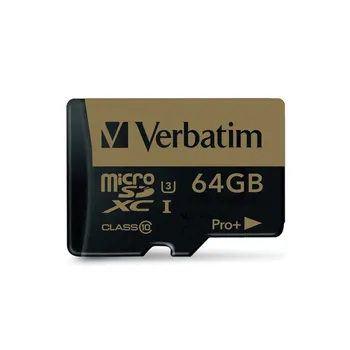 Verbatim Pro+ microSDXC 64 GB Class 10…