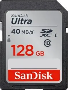 paměťová karta SanDisk Ultra SDXC 128 GB Class 10 UHS-I