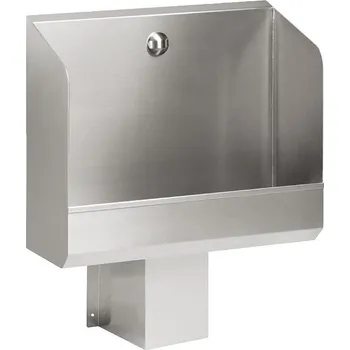 Odvodňovací žlab SLPN 02CB - Nerezový pisoárový žlab se skrytým splachováním, délka 60 cm, 6 V 91024