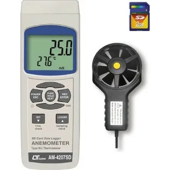 Anemometr LUTRON AM 4207SD - anemometr