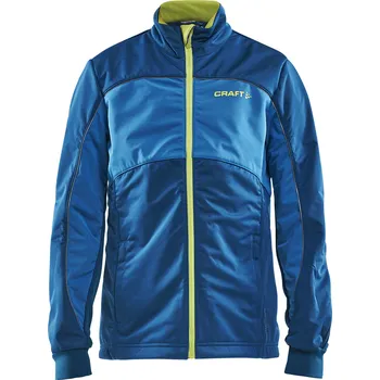 Craft Warm Jr bunda modrá