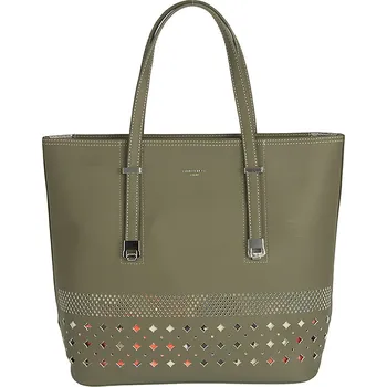 Módní doplněk Dámská khaki kabelka David Jones 3724 (Moderní dámská kabelka David Jones)