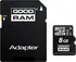 Paměťová karta Goodram microSDHC 8 GB Class 10 UHS-I U1 + adaptér SD (M1AA-0080R11)