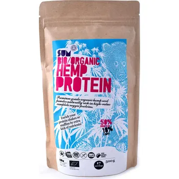 Protein Recenze SUM Konopný protein Bio 500 g