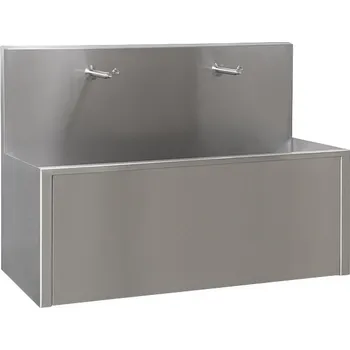 sprchový žlab SLUN 80PA - Nerezový piezo celoopláštěný žlab závěsný, 24 V DC, 125 cm 93800