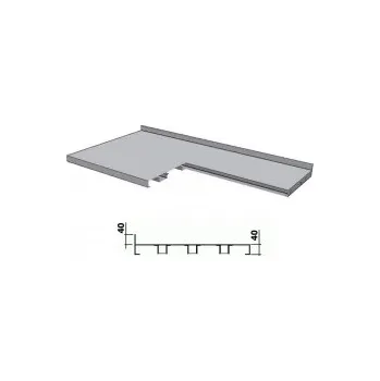 Digestoř Pracovní deska celonerezová (šířka 800 mm) , délka 900 mm