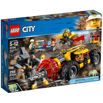 LEGO City 60186 Důlní těžební stroj Stavebnice LEGO LEGO City 60186 Důlní těžební stroj