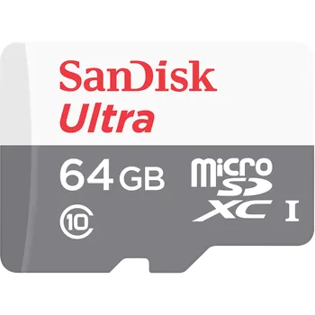 Paměťová karta SanDisk Ultra Android microSDXC 64 GB Class 10 UHS-I (DSQUNS-064G-GN3MN)