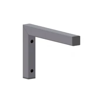 Digestoř Nerezová konzole, rozměry: délka 400 x výška 267 mm