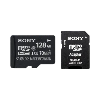 Paměťová karta Sony microSDXC 128GB Class 10 UHS-I + adaptér