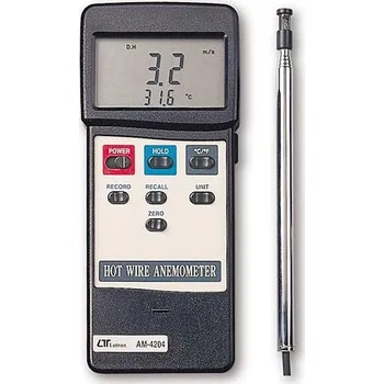 Anemometr LUTRON AM 4204 RS232 - anemometr