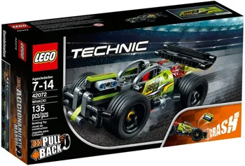 Stavebnice LEGO LEGO Technic 42072 Zelený závoďák