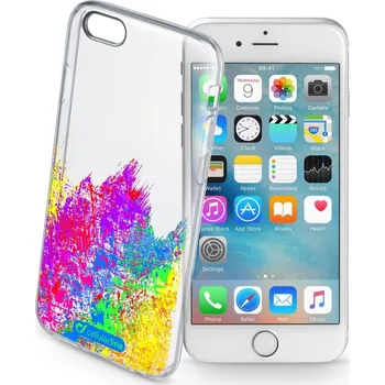Pouzdro na mobilní telefon Cellularline Style pro Apple iPhone 6/6S Art