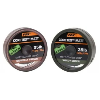 FOX Edges Matt Coretex 20 m zelená, 20 lb