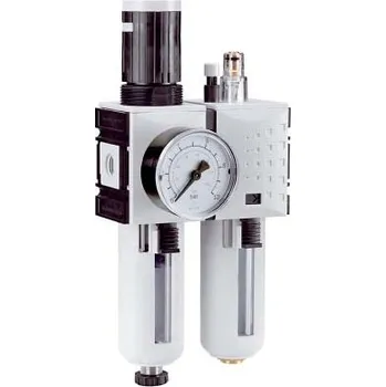 Kompresor KNOCKS KS2U-138 G HA (G3/8") Úpravná jednotka (filtr + regulátor s manometrem + přimazávač)