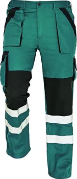 montérky Červa Max Reflex kalhoty zelené/černé
