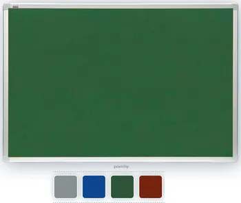 2x3 Filcová tabule 90 x 120 cm zelená
