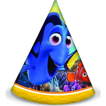 Party dekorace HLEDÁ SE DORY party čepičky 6 ks