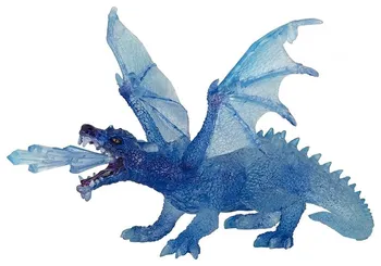 Figurka Papo Crystal drak modrý