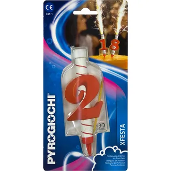 Dortová svíčka Dortová fontána č. 2