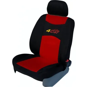 Autopotah Autopotahy 4Car-Škoda Octavia I-dělená zadní sedačka+zadní loketní opěrka-červené