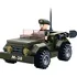 Stavebnice Sluban Sluban Transportní Jeep 83 dílků