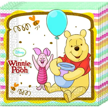 Papírový ubrousek MEDVÍDEK PÚ ubrousky 20 ks, 33 cm x 33 cm