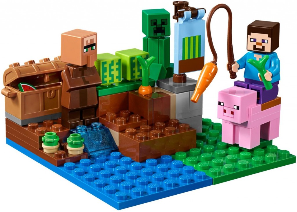 foto Stavebnice LEGO LEGO Minecraft 21138 Melounová farma