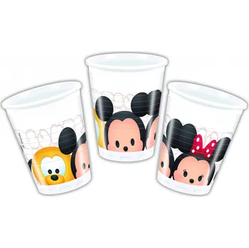 Jednorázové nádobí TSUM TSUM kelímky 8 ks, 200 ml