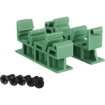 Vývojová deska Montážní držák desky plošných spojů pro montáž na lištu DIN - C45, 35 mm, 2 kusy