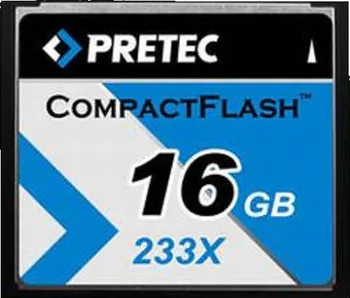 Paměťová karta Pretec CompactFlash 233x 16 GB (PCCF16G)