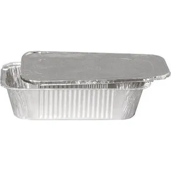 Jednorázové nádobí Mísa GASTRO ALU GN 1/3 hranatá 32,2 x 16,6 x 8,2 cm (10 ks)